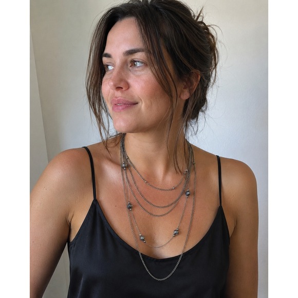 Unbranded Jewelry - Layered Multi Strand Bead 32"‎ Necklace